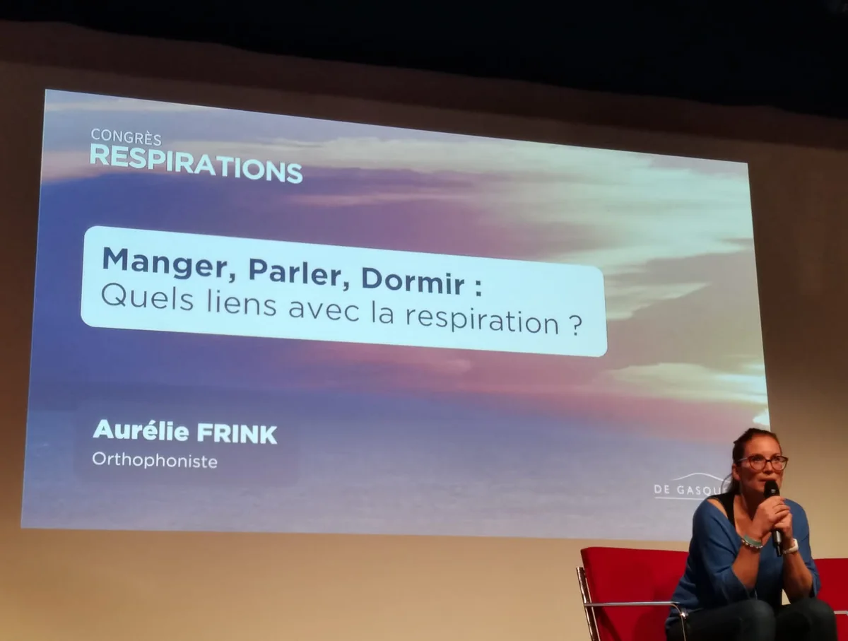 Aurélie Frink lors d’une conférence