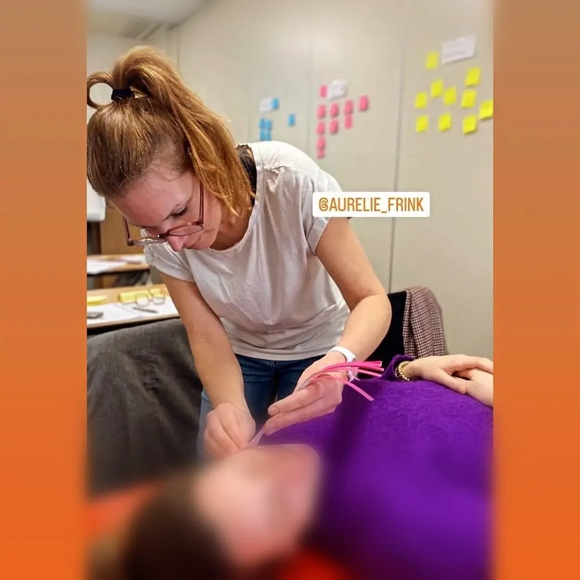 Démonstration pratique lors d’une formation